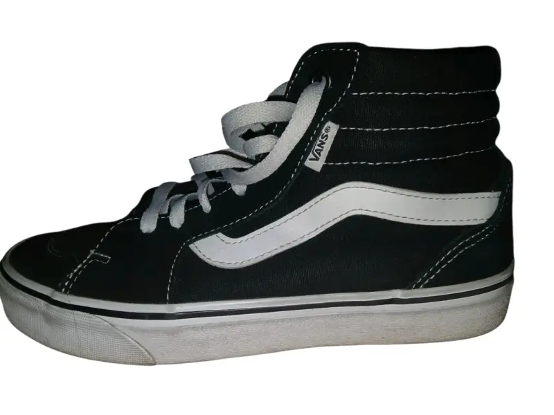Zapatillas Vans Filmore Hi negras de gamuza - 3