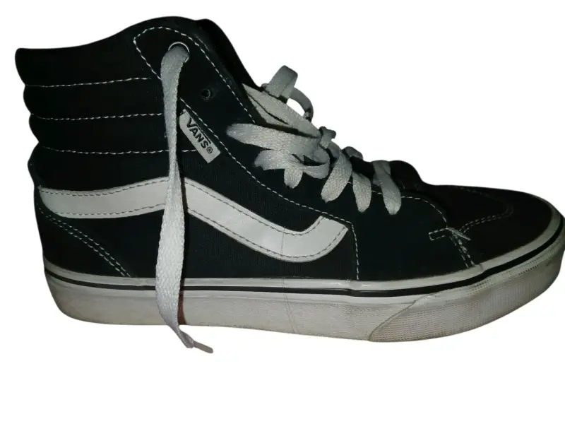 Zapatillas Vans Filmore Hi negras de gamuza - 5