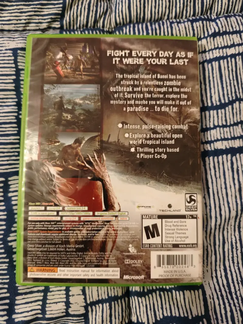 Juego Xbox 360 Dead Island en buen estado - 2