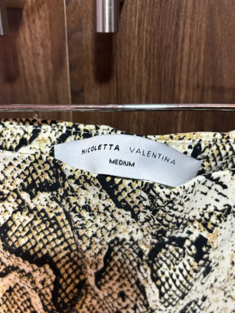 Pantalones estampado serpiente Nicoletta Valentina - 3