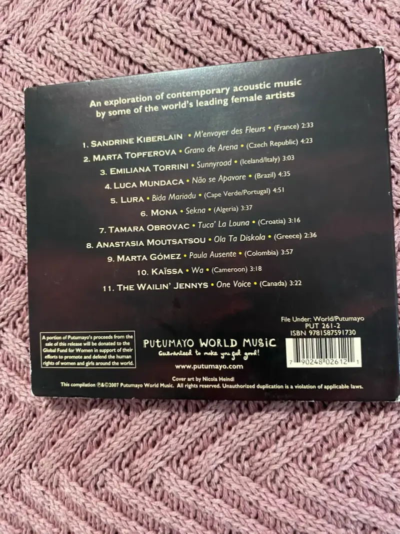 CD Putumayo Women of the World Acoustic - 2