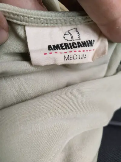 Polera sin mangas verde agua Americanino talla M - miniatura 3