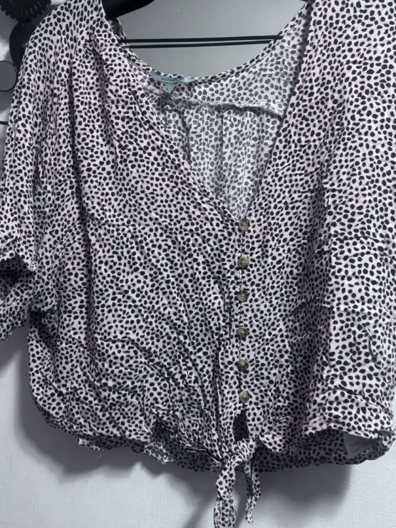 Blusa de mujer estampada Basement - 1