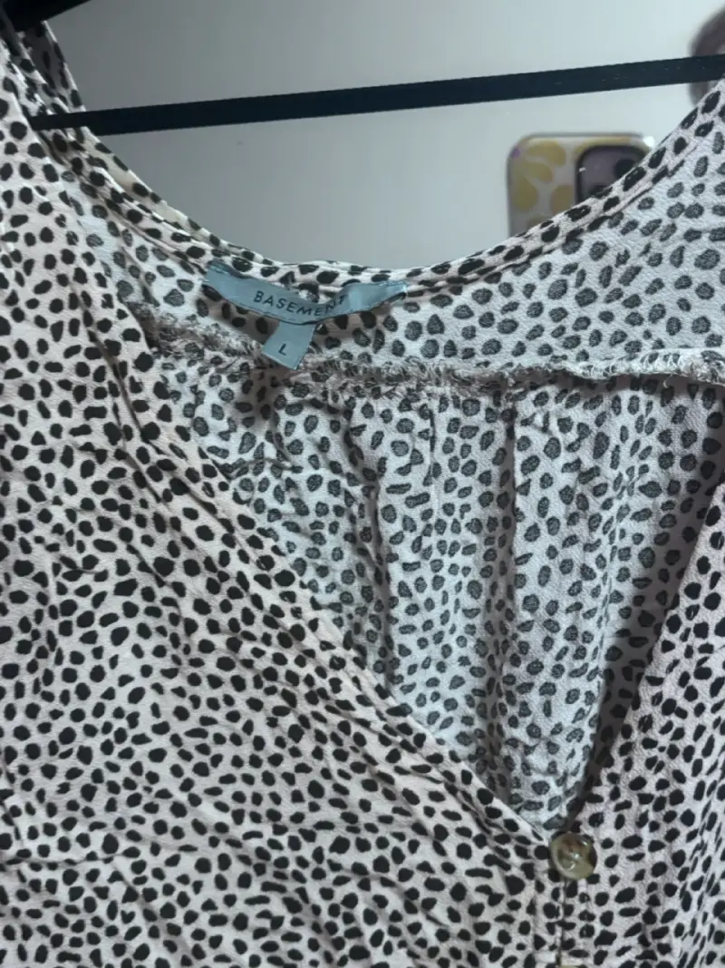 Blusa de mujer estampada Basement - 3