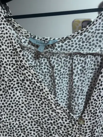Blusa de mujer estampada Basement - miniatura 3