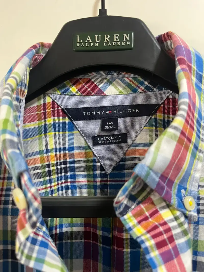 Camisa a cuadros Tommy Hilfiger para hombre - 1
