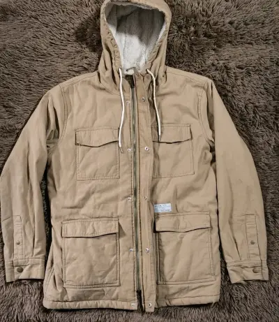Abrigo beige con chiporro, Rip Curl para hombre - miniatura 1
