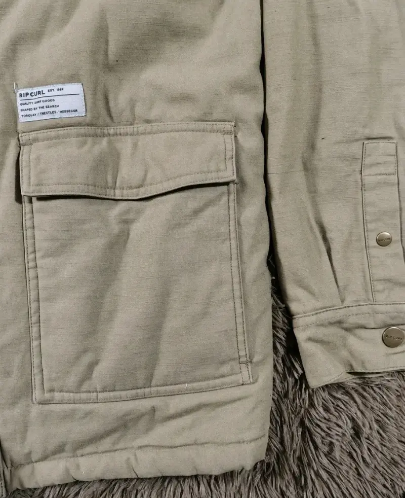 Abrigo beige con chiporro, Rip Curl para hombre - 3