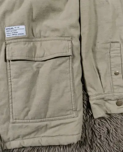 Abrigo beige con chiporro, Rip Curl para hombre - miniatura 3
