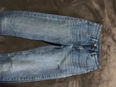 Jeans azul desgastado para hombre Americanino - miniatura 1