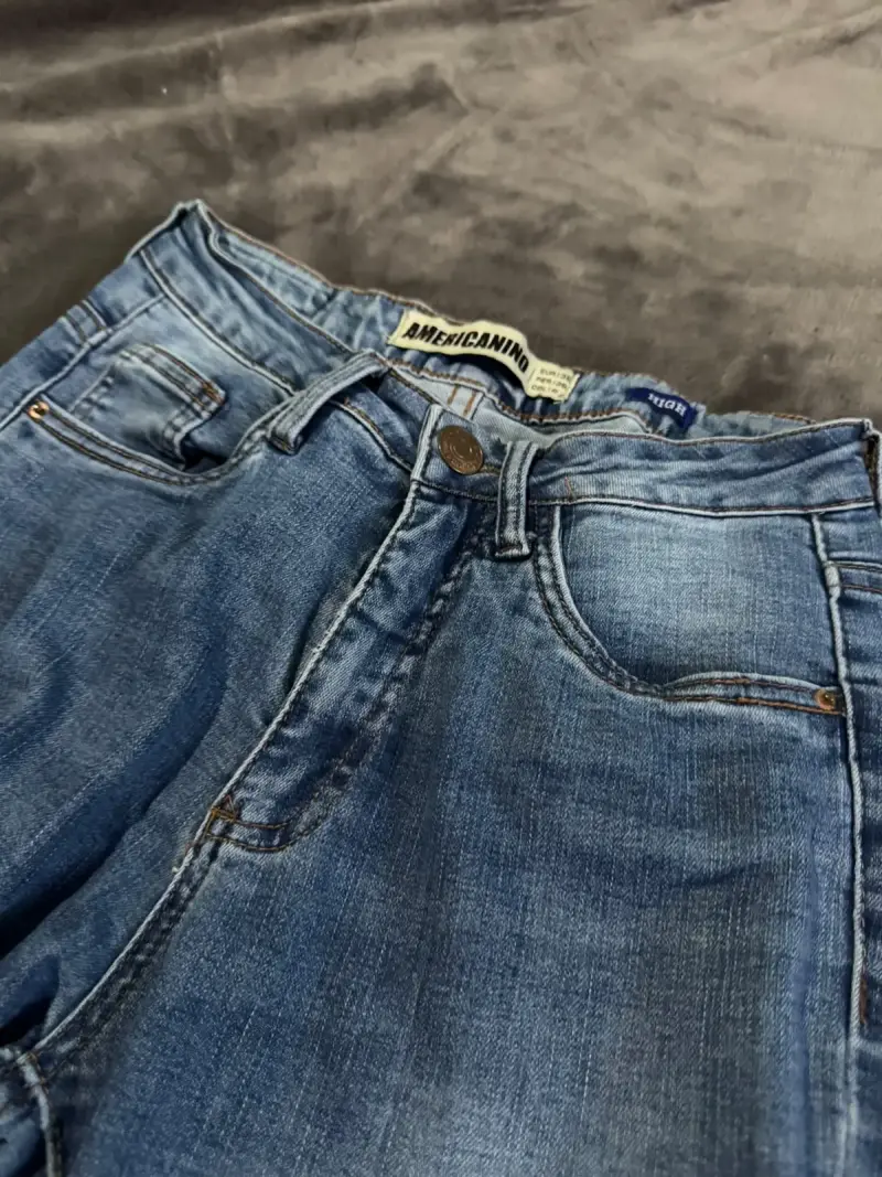 Jeans azul desgastado para hombre Americanino - 3