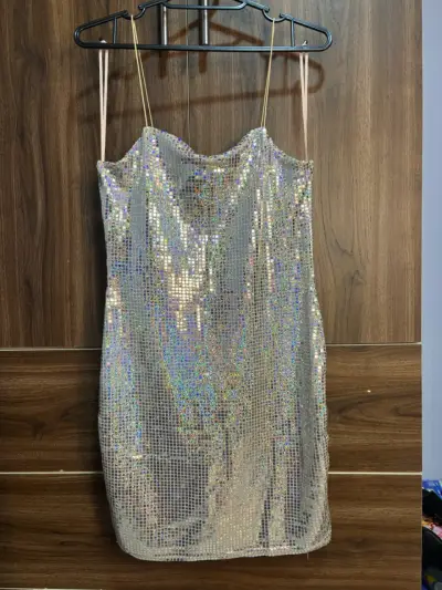 Vestido Topshop brillante - miniatura 1