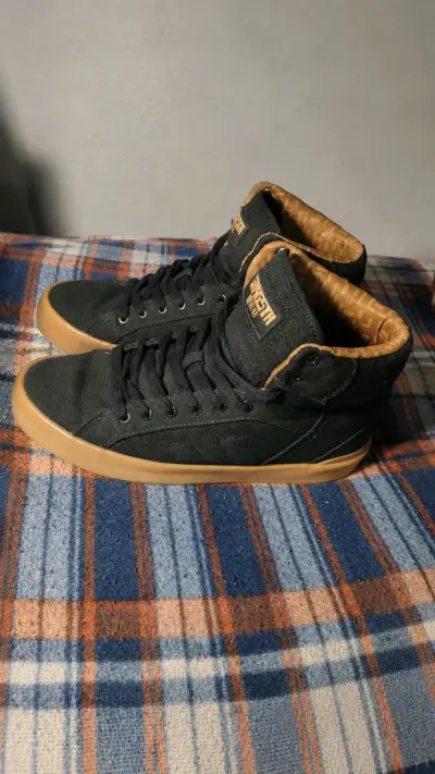 Zapatillas Gangsta negras caña alta - miniatura 4