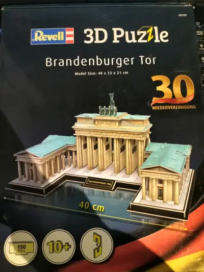 Rompecabezas 3D Revell Brandenburger Tor 150 piezas - miniatura 1