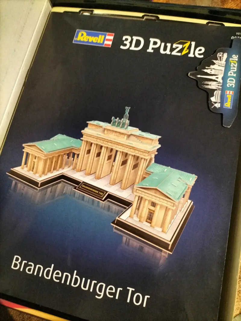 Rompecabezas 3D Revell Brandenburger Tor 150 piezas - 2