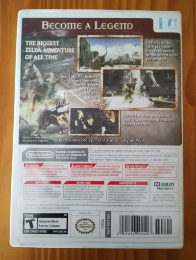 The Legend of Zelda: Twilight Princess Nintendo Wi - miniatura 3