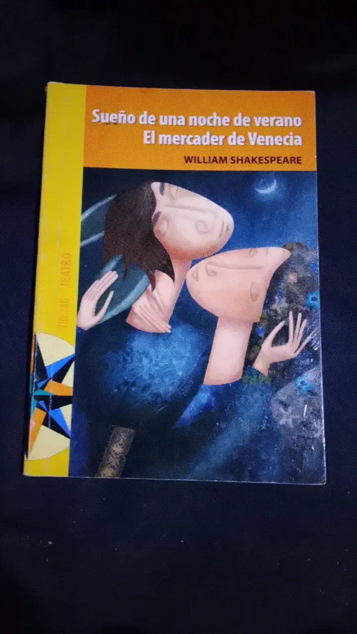 Libro Sueño De Una Noche De Verano y El Mercader De Venecia de William Shakespeare - 1