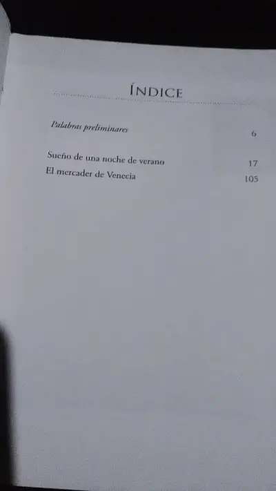 Libro Sueño De Una Noche De Verano y El Mercader De Venecia de William Shakespeare - miniatura 3