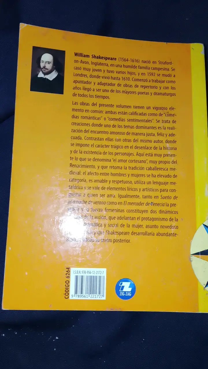 Libro Sueño De Una Noche De Verano y El Mercader De Venecia de William Shakespeare - 5