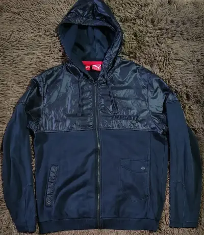 Chaqueta azul/negra Ducati Puma - miniatura 1