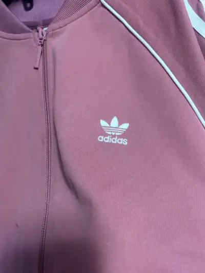 Chaqueta deportiva rosa Adidas - miniatura 2