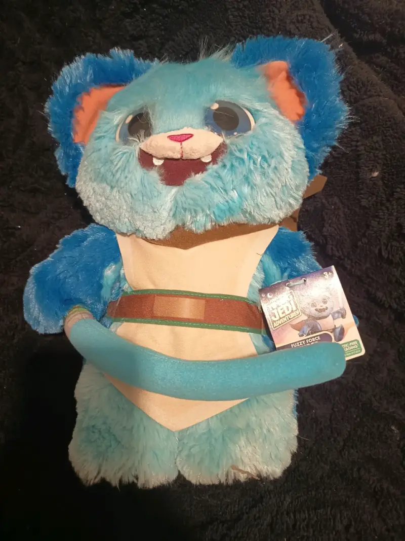 Peluche Jedi Adventures Fuzzy Force azul