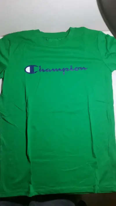 Polera verde Champion para hombre - miniatura 1