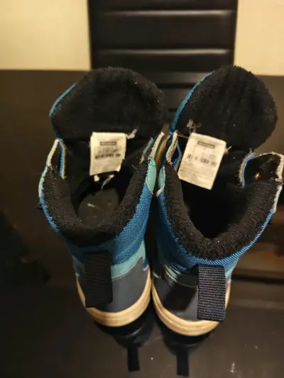 Botas de montaña impermeables Quechua azul para niños - miniatura 2