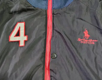 Chaqueta Polo Club azul con cierre rojo - miniatura 2