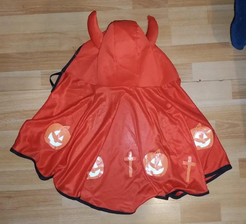 Capa de Diablo para Niños Halloween 3 a 5 años - 2