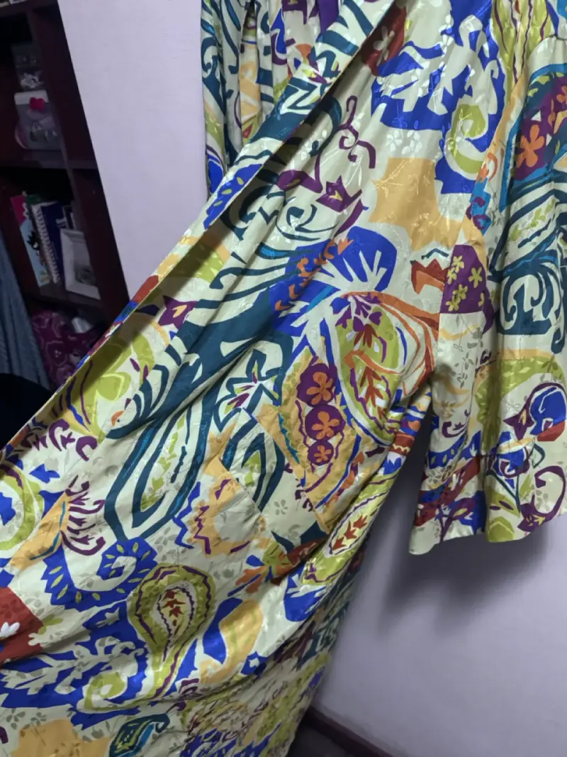 Kimono estampado colorido Zara - 4