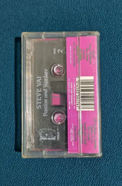 Cassette Steve Vai Passion and Warfare - miniatura 2