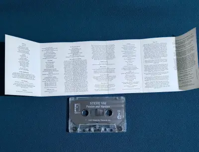 Cassette Steve Vai Passion and Warfare - miniatura 4