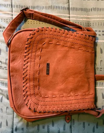 Cartera cruzada marrón claro - miniatura 2