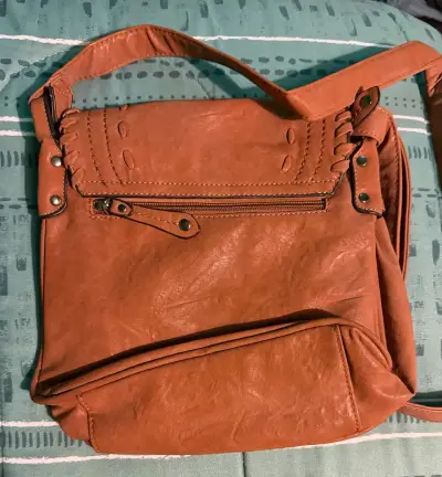 Cartera cruzada marrón claro - miniatura 3