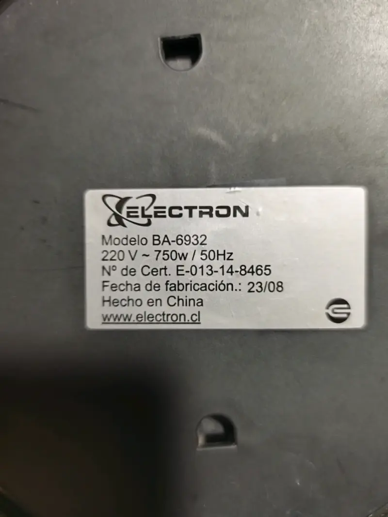 Termo hervidor eléctrico Electron BA-6932 rojo - 2