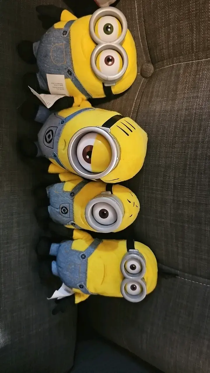 Peluches Minions amarillos colección - 1