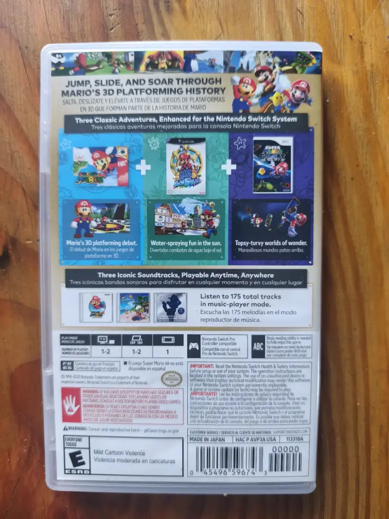 Juego Nintendo Switch Super Mario 3D All-Stars - 2