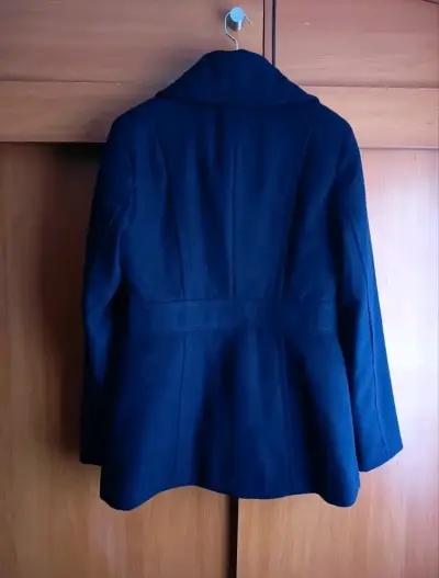 Abrigo  mujer, azul marino - miniatura 2