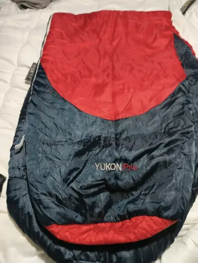 Saco de Dormir Ferrino Yukon Pro Rojo y Azul - miniatura 1