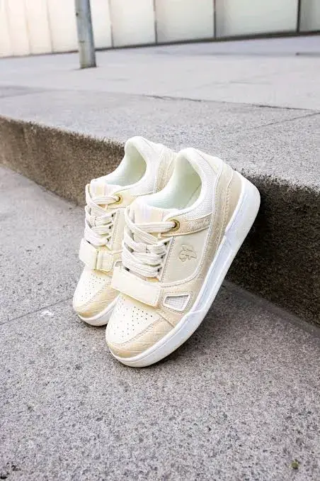Zapatillas pimps beige talla 42 o 43 - 2