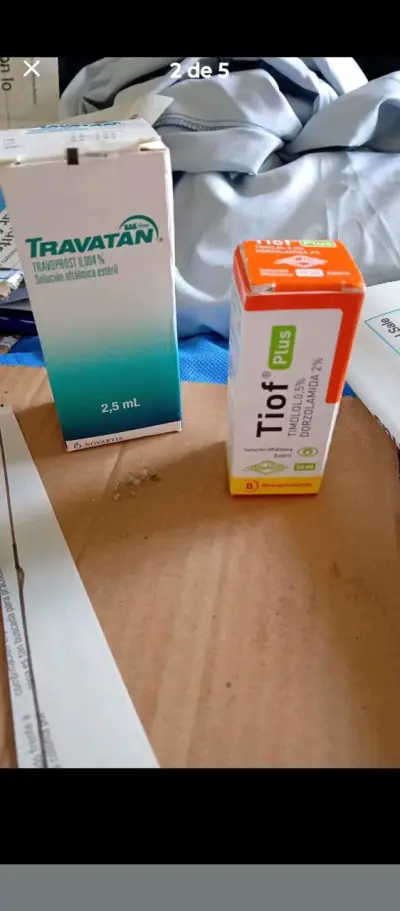 Solución Oftálmica Travatan y Tiof Plus - miniatura 1