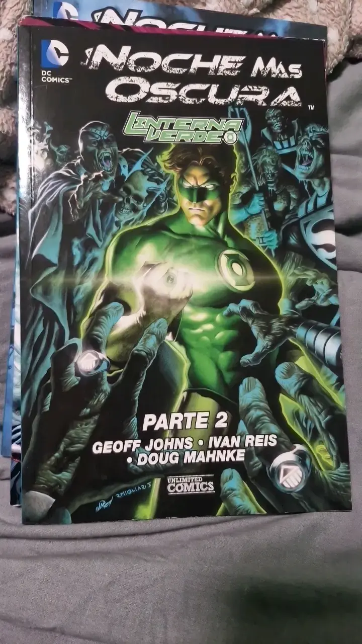 Colección de cómic Noche Más Oscura Linterna Verde - 2