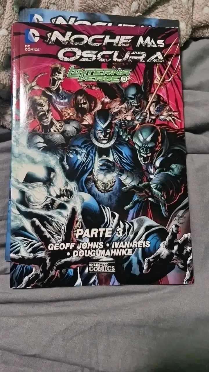 Colección de cómic Noche Más Oscura Linterna Verde - 3