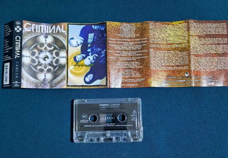 Cassette de música Criminal - Cancer - 3