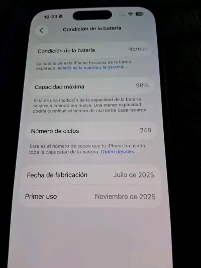 iPhone 16 128GB Negro en Buen Estado - miniatura 4