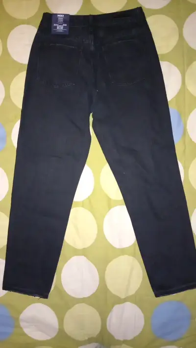 Jeans negros de mujer Index talla 38 - miniatura 2