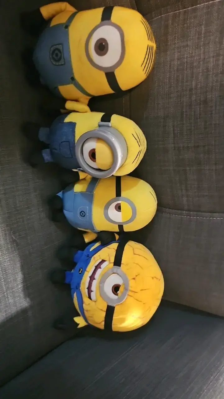 Set de peluches Minions amarillos - 1