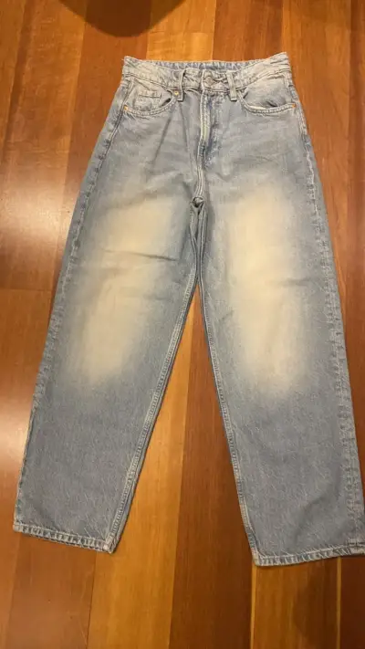 Jeans tiro bajo baggy H&M - miniatura 1