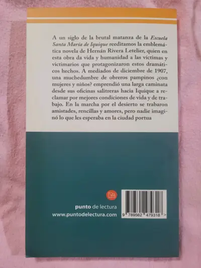 Libro 'Santa María de las flores negras' de Hernán Rivera Letelier - miniatura 2
